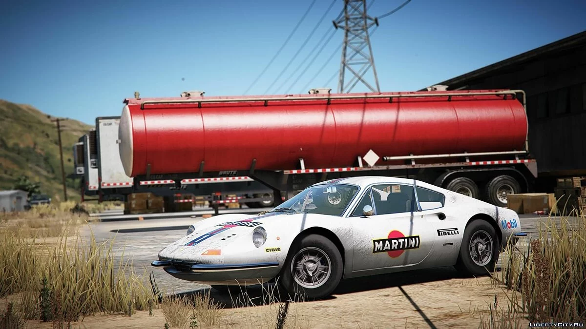 1969 Ferrari Dino 246 GT [Add-On | LODs | Template] 1.1 / GTA 5