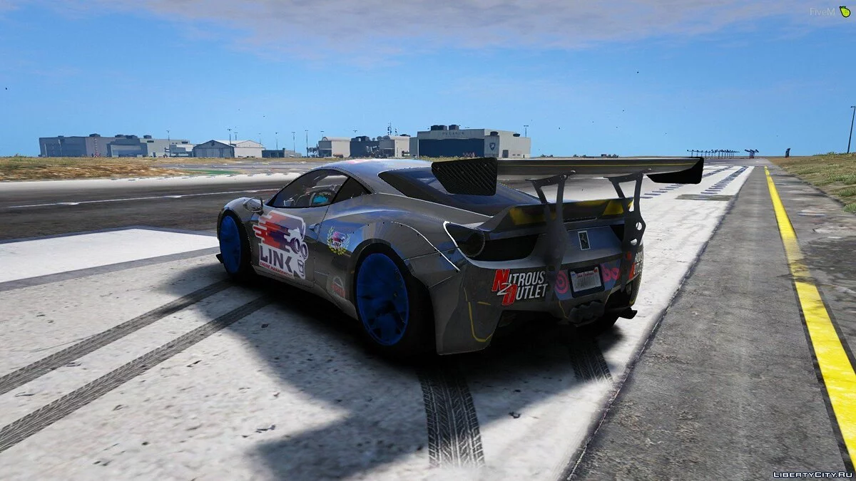 Drift Ferrari 458 Liberty Walk / GTA 5