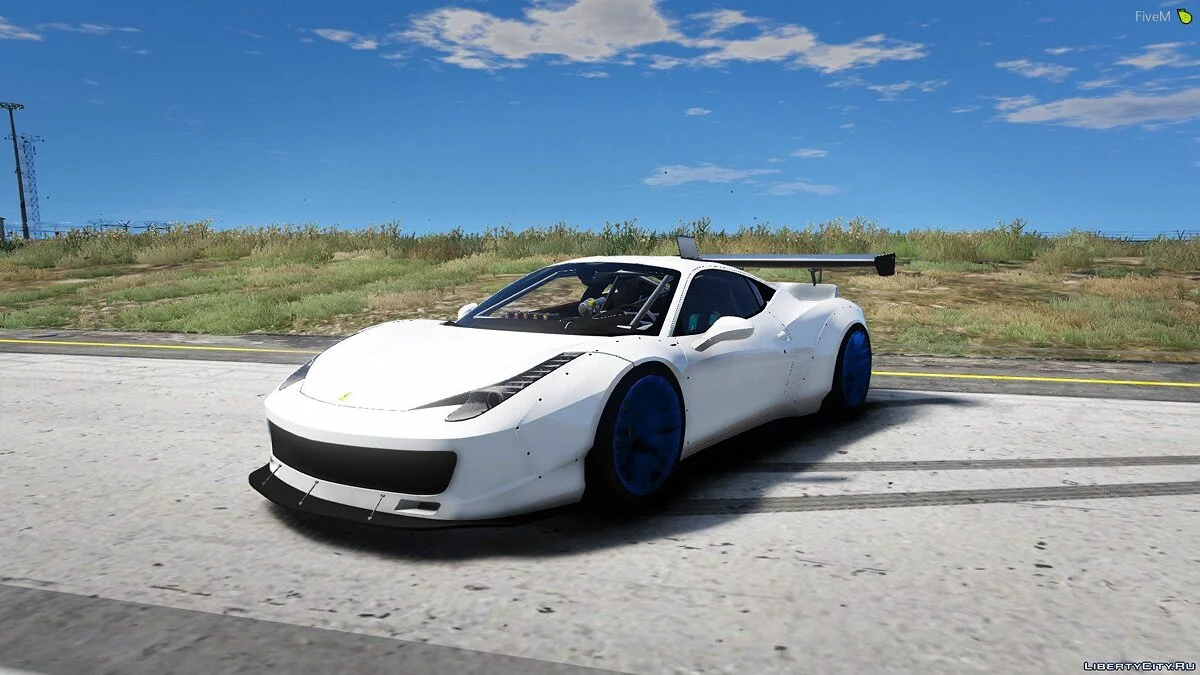 Drift Ferrari 458 Liberty Walk / GTA 5