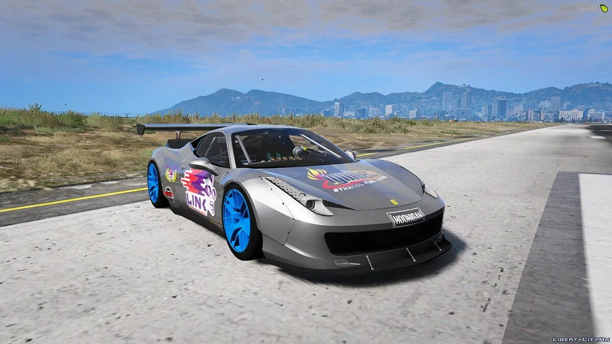 Drift Ferrari 458 Liberty Walk / GTA 5
