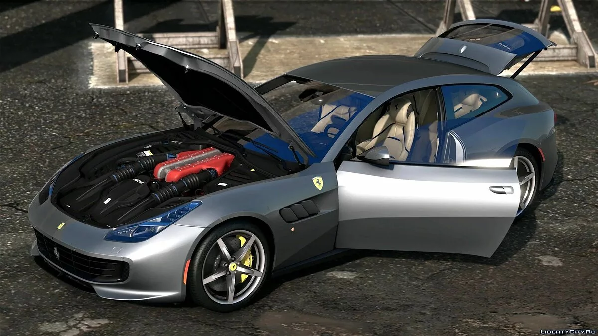2017 Ferrari GTC4 Lusso [Add-On | Tuning | Template] 2.0 / GTA 5