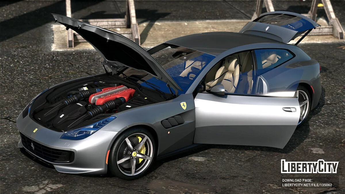 2017 Ferrari GTC4 Lusso [Add-On | Tuning | Template] 2.0 / GTA 5
