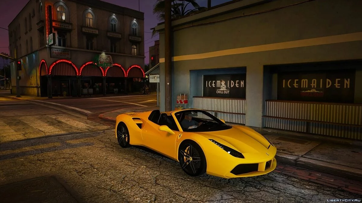 Ferrari 488 Spider 2016 [Complemento | Extras] 1.0 / GTA 5