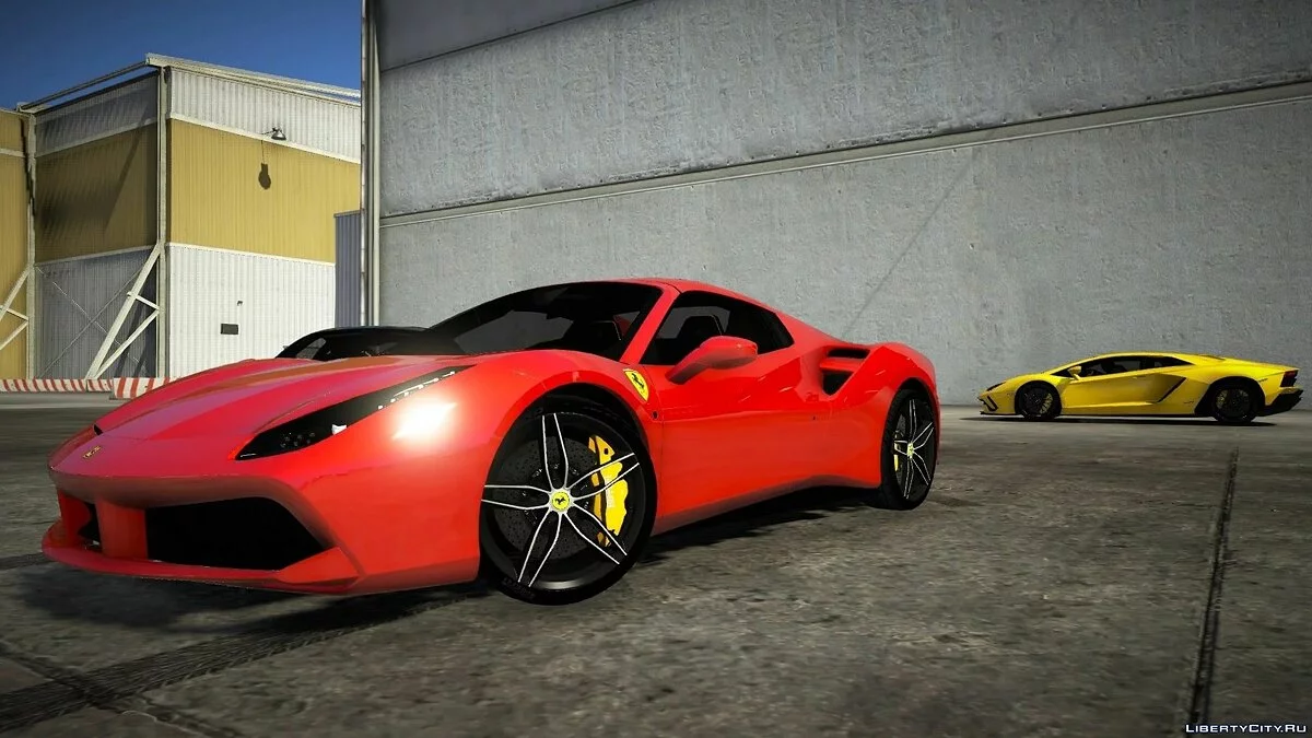 Ferrari 488 Spider 2016 [Complemento | Extras] 1.0 / GTA 5
