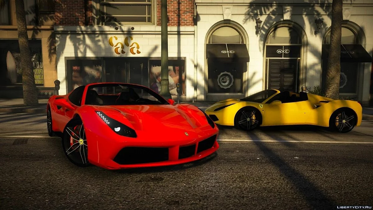 Ferrari 488 Spider 2016 [Complemento | Extras] 1.0 / GTA 5