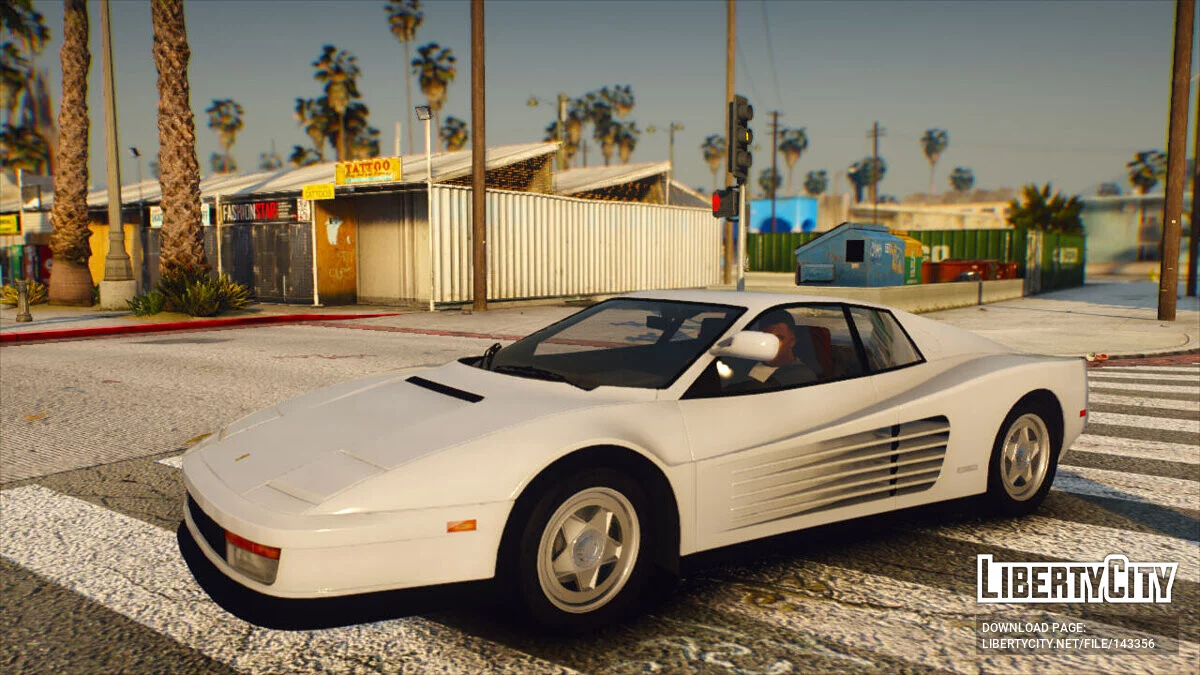 Ferrari Testarossa 1986 [Add-On] 1.05 / GTA 5