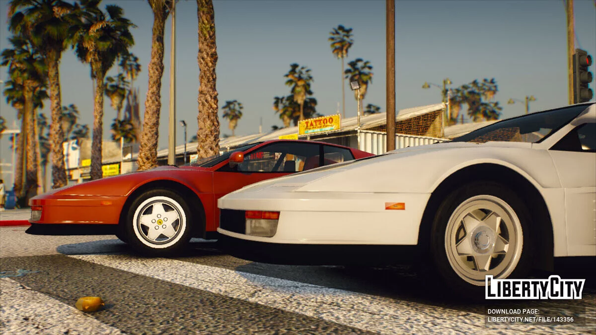 Ferrari Testarossa 1986 [Add-On] 1.05 / GTA 5