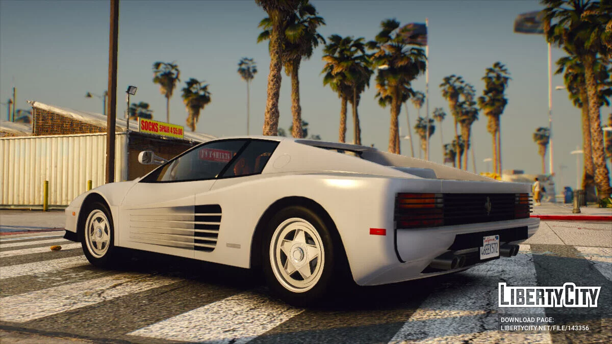Ferrari Testarossa 1986 [Add-On] 1.05 / GTA 5