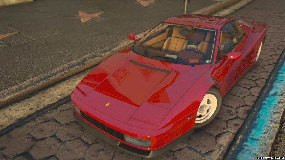 Ferrari Testarossa 1987 [Add-On | Extras | LODs | VehfuncsV | Sonido] 1.2 / GTA 5
