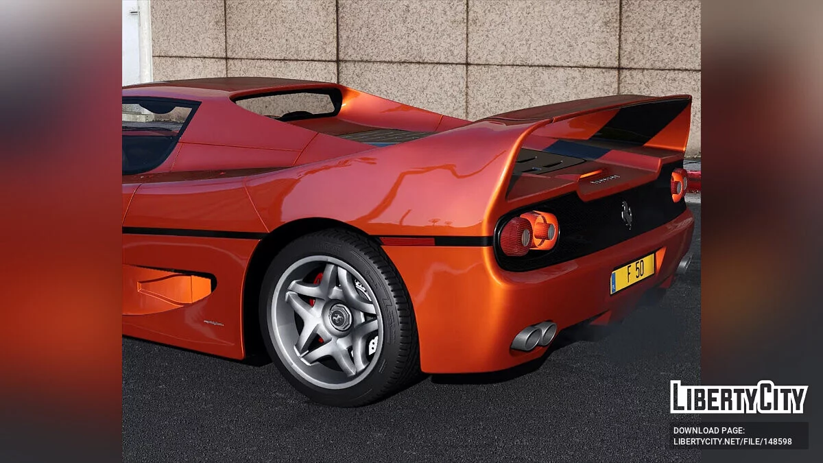 1995 Ferrari F50 v Reworked 2.0 / جي تي أي 5