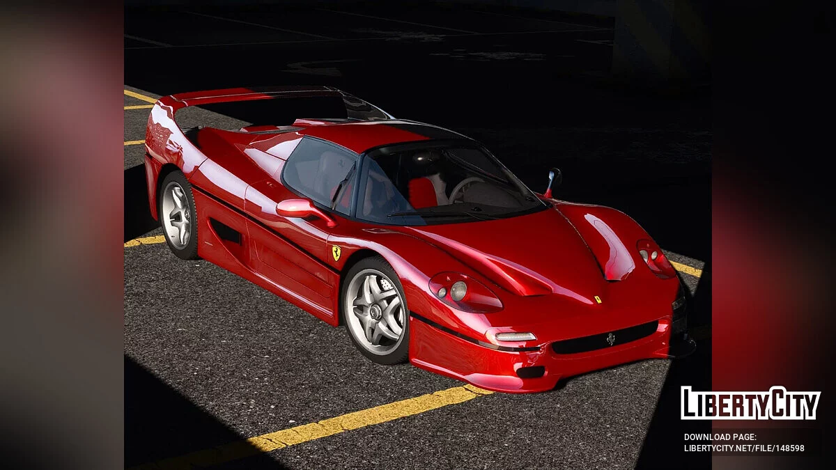 1995 Ferrari F50 v Reworked 2.0 / جي تي أي 5