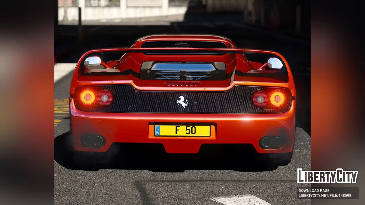 1995 Ferrari F50 v Reworked 2.0 / جي تي أي 5