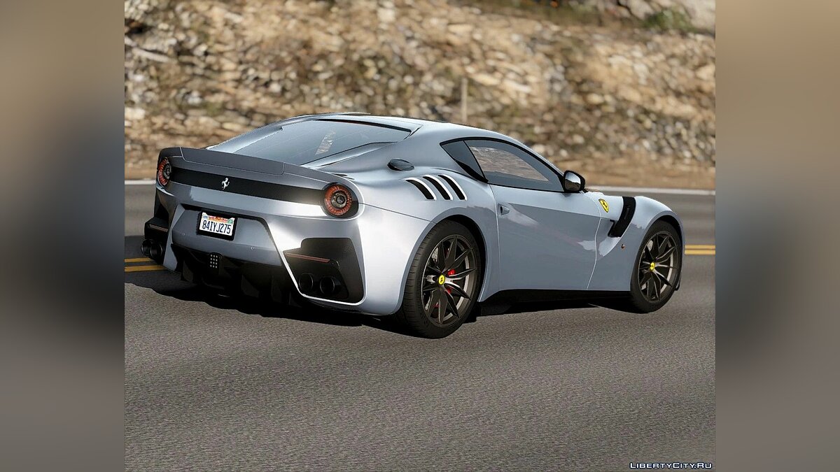 ▻ GTA 5 8k Resolution ✪ Ferrari F12 TDF BRUTAL Sound 🔥 RTX™ 2080 Ti &  i9-9900k 
