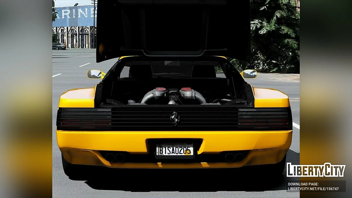 法拉利 512 TR 1991 v1.2 / GTA 5