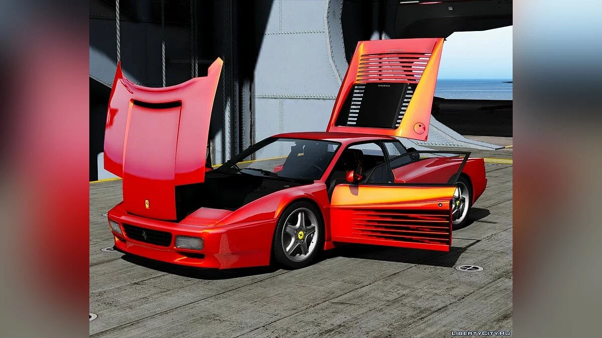 法拉利 512 TR 1991 v1.2 / GTA 5