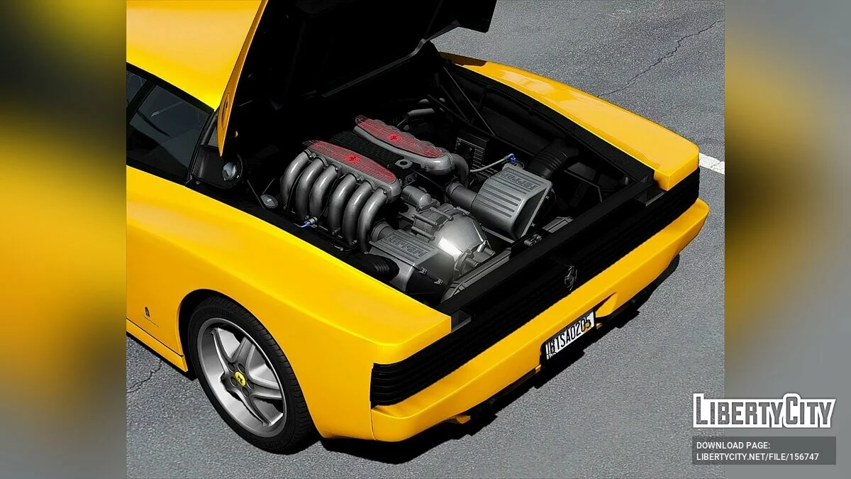法拉利 512 TR 1991 v1.2 / GTA 5