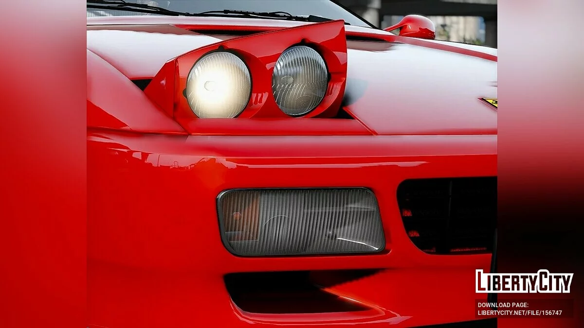 法拉利 512 TR 1991 v1.2 / GTA 5