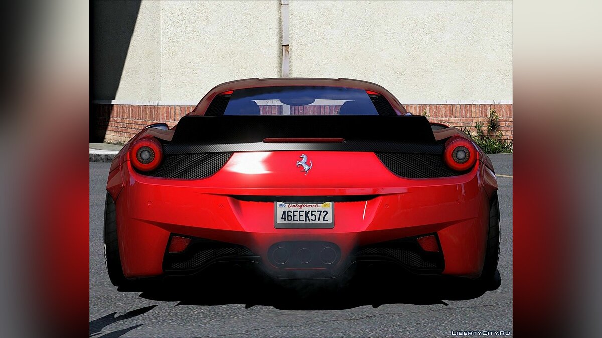 Скачать 2010 Ferrari 458 Italia v1.5 для GTA 5