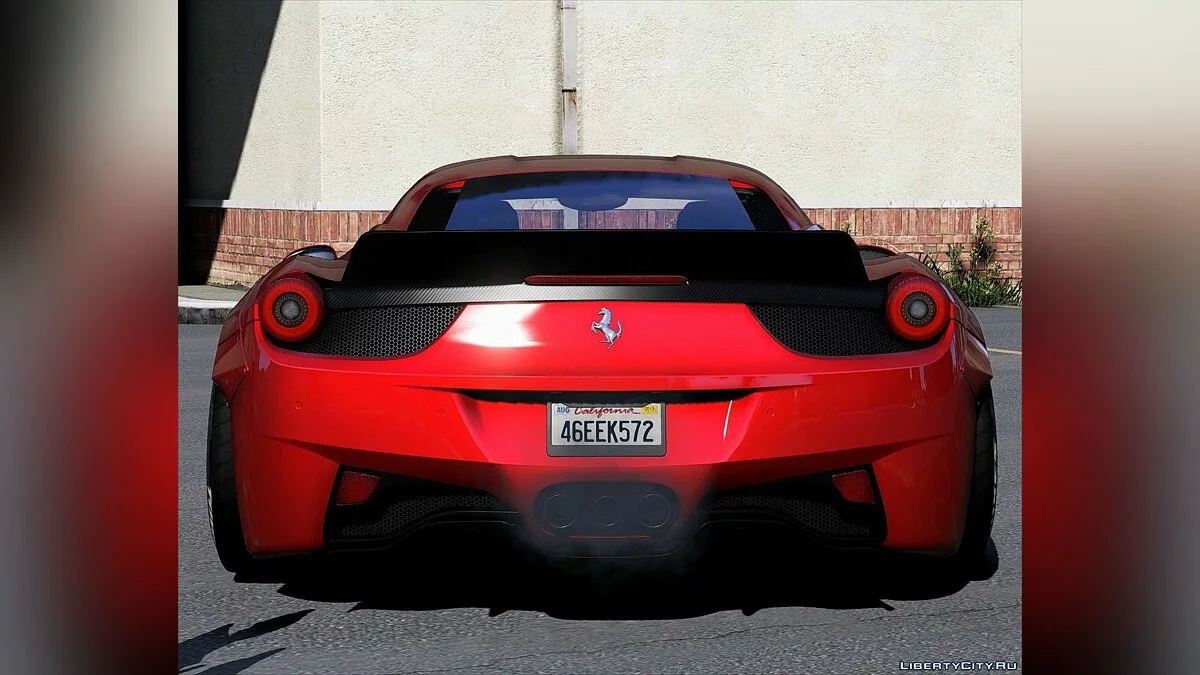 2010 Ferrari 458 Italia v1.5 / GTA 5