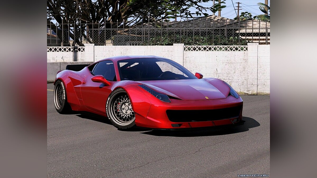 Скачать 2010 Ferrari 458 Italia v1.5 для GTA 5