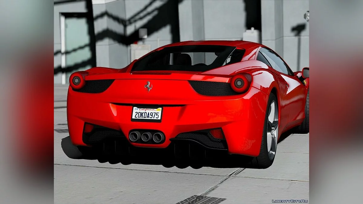 2010 Ferrari 458 Italia v1.5 / GTA 5