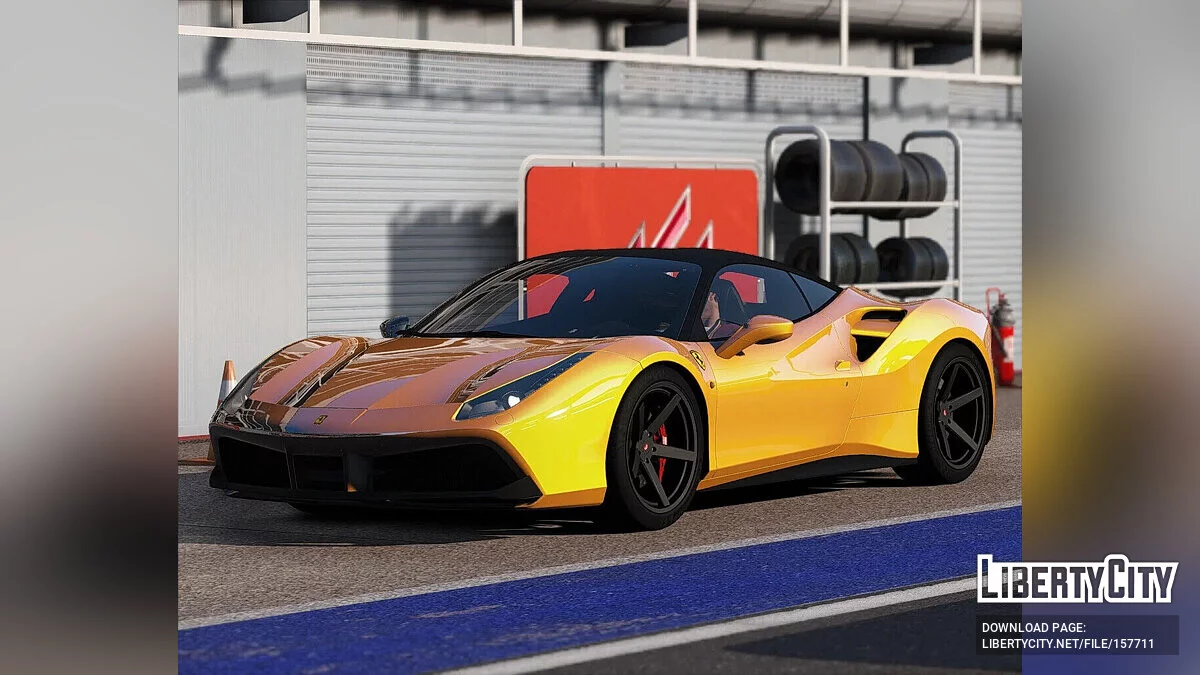 2016 Ferrari 488 GTB [Add-On | Template] Diperbarui 1.0 / GTA 5
