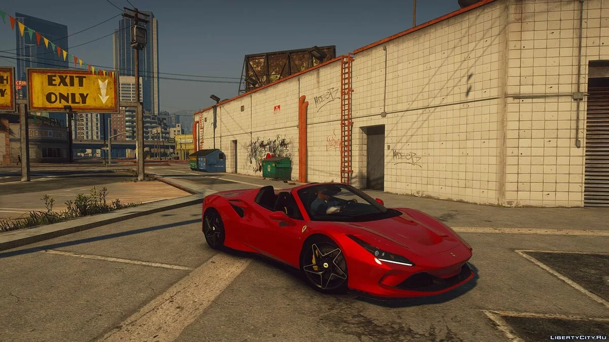 Ferrari F8 Spider 2021 [Add-On | Techo Animado | Techo Extra] 1.2 (Final) / GTA 5