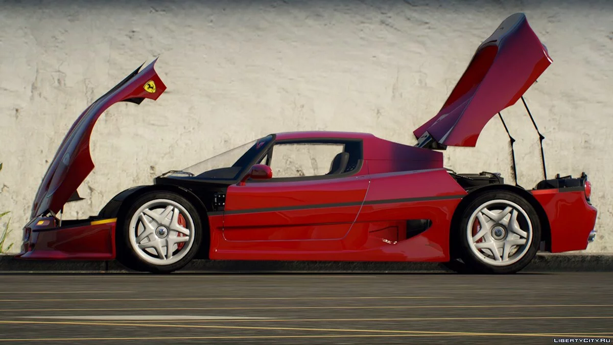 Ferrari F50 (US-Spec) 1995 v2.2 / GTA 5