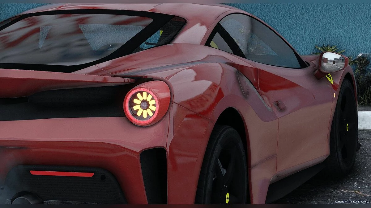 Ferrari 488 Pista 2019 v1.0 / GTA 5