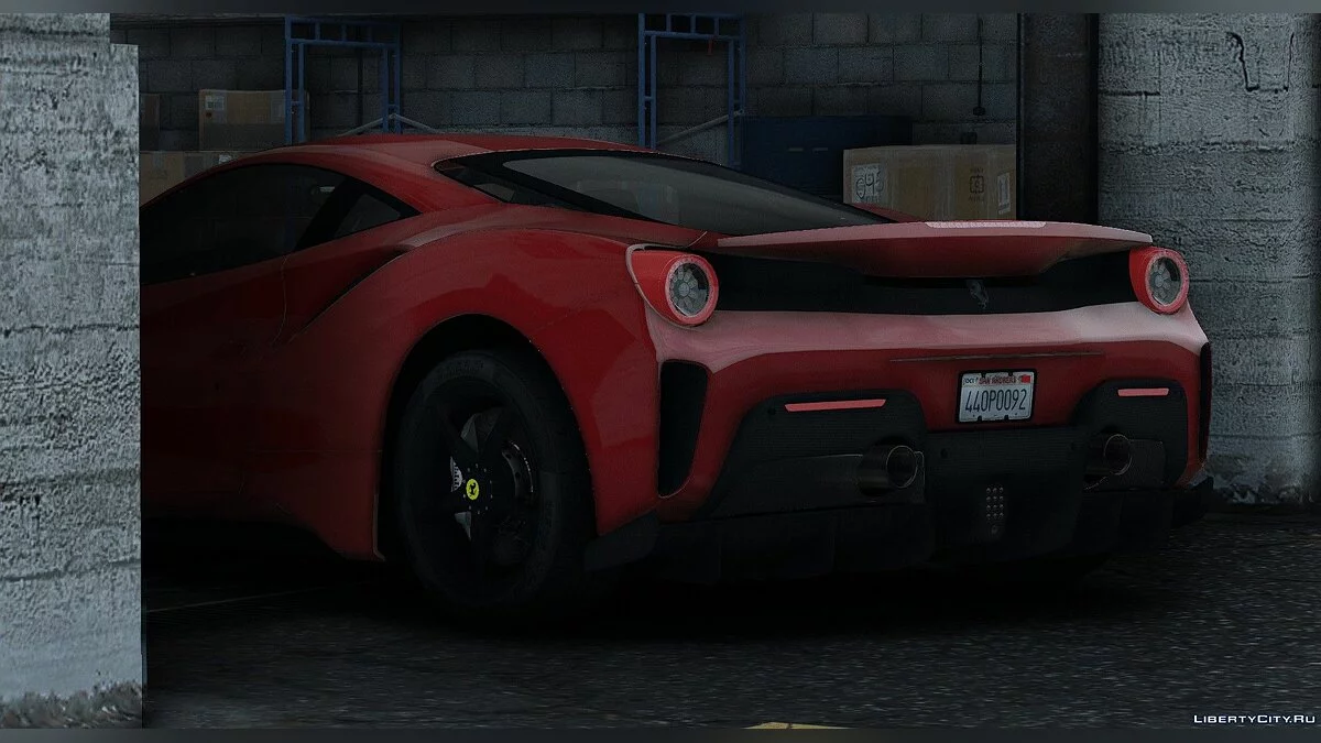 Ferrari 488 Pista 2019 v1.0 / GTA 5