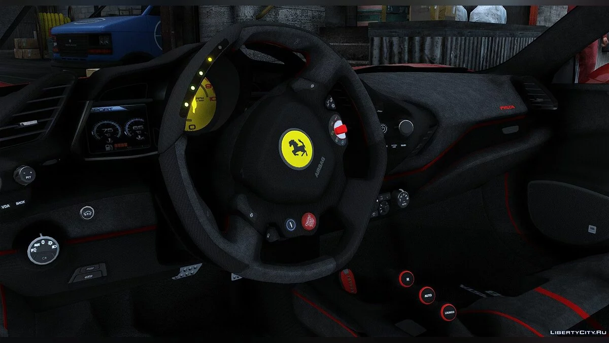 Ferrari 488 Pista 2019 v1.0 / GTA 5