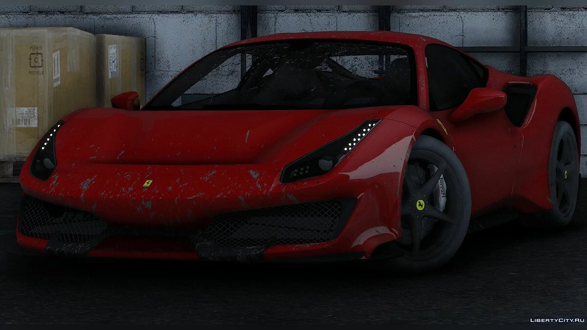 Ferrari 488 Pista 2019 v1.0 / GTA 5