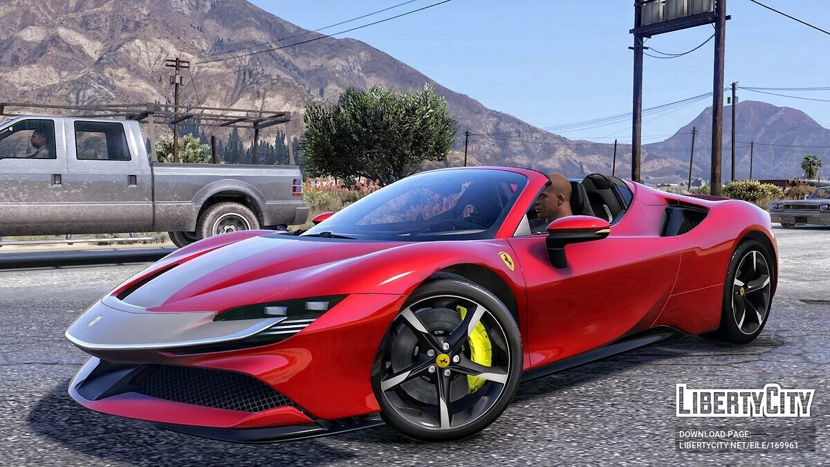 法拉利 SF90 Spider 2021 / GTA 5