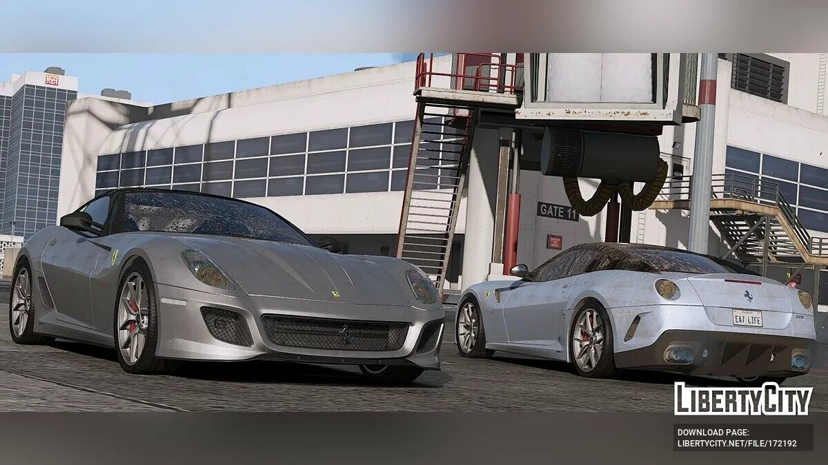 Ferrari 599 GTO 2011 v5.0 / GTA 5