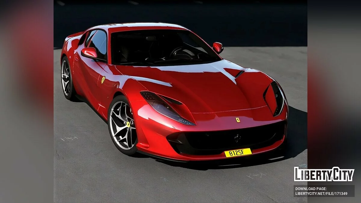2018 Ferrari 812 Superfast v2.0 / GTA 5