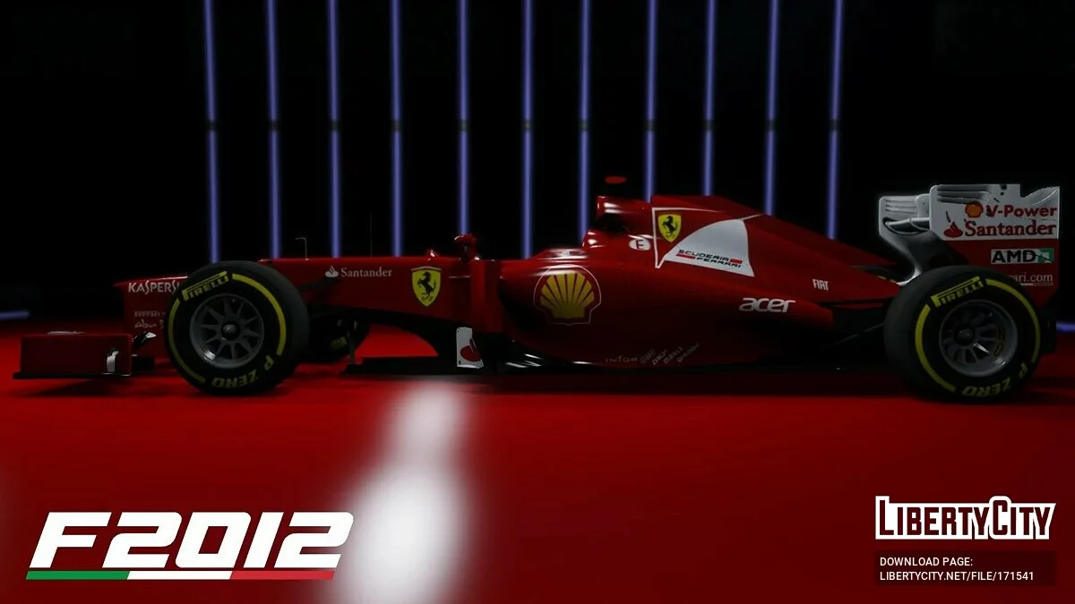 Ferrari F2012 v1.0 / GTA 5