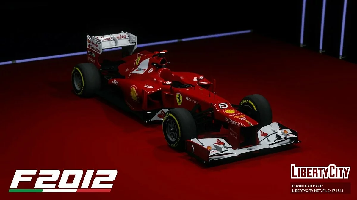 Ferrari F2012 v1.0 / GTA 5