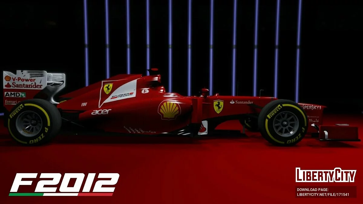 Ferrari F2012 v1.0 / GTA 5