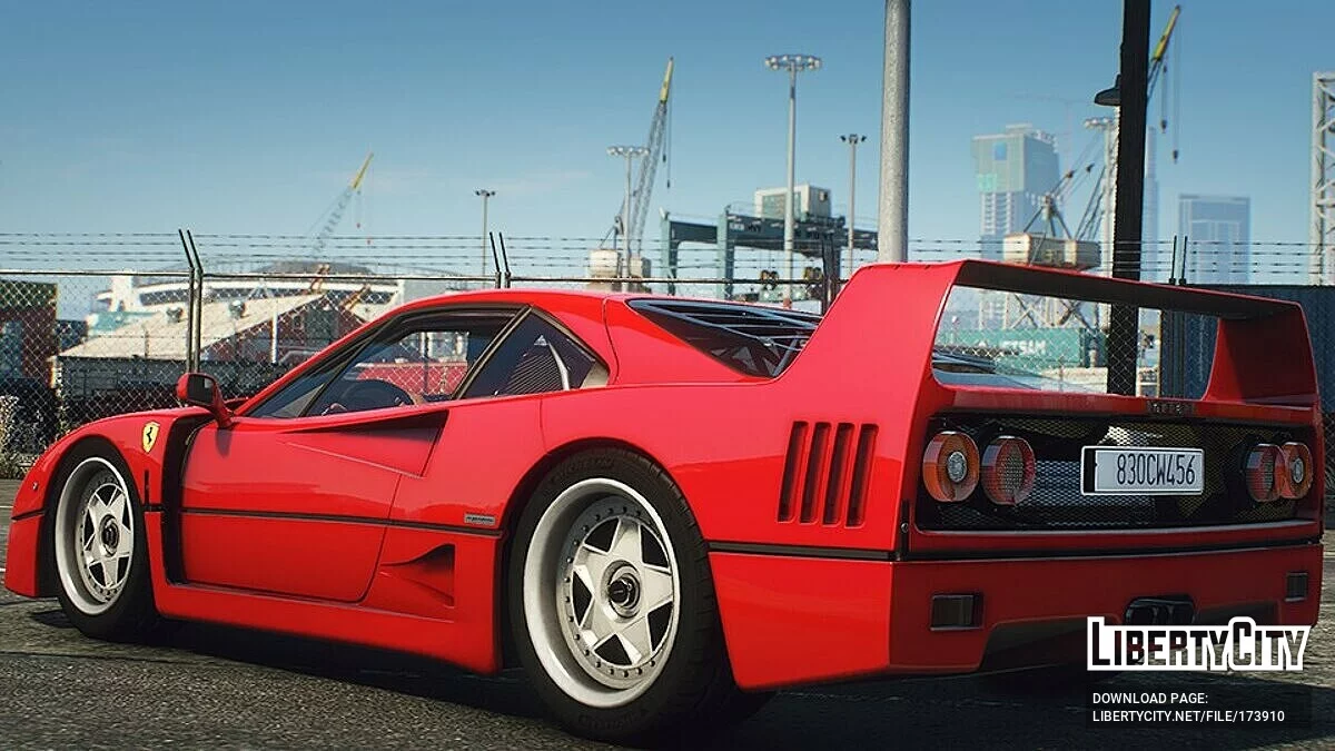 1987 Ferrari F120 [F-40] EU Spec / GTA 5