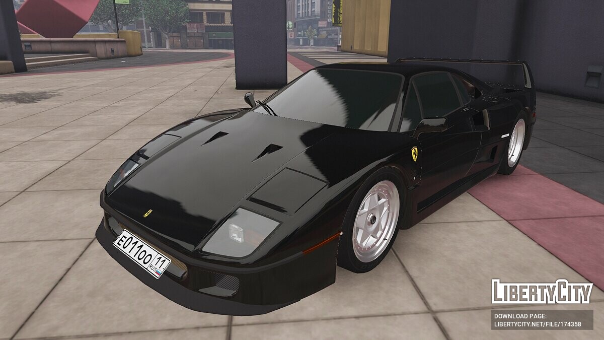 Ferrari f40 gta 5 фото 5