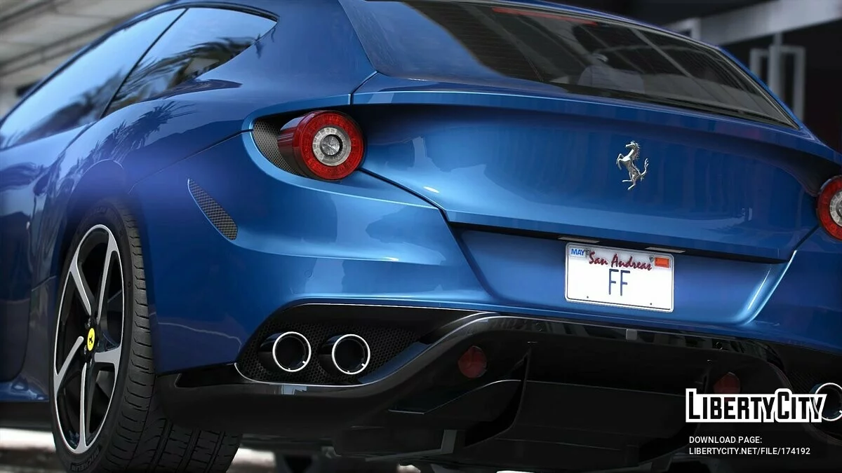 Ferrari FF 2012 v1.0 / GTA 5