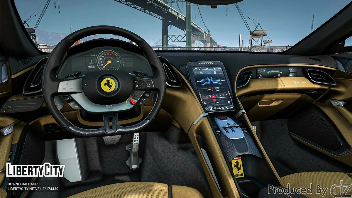 Ferrari Roma 2020 v1.0 / GTA 5