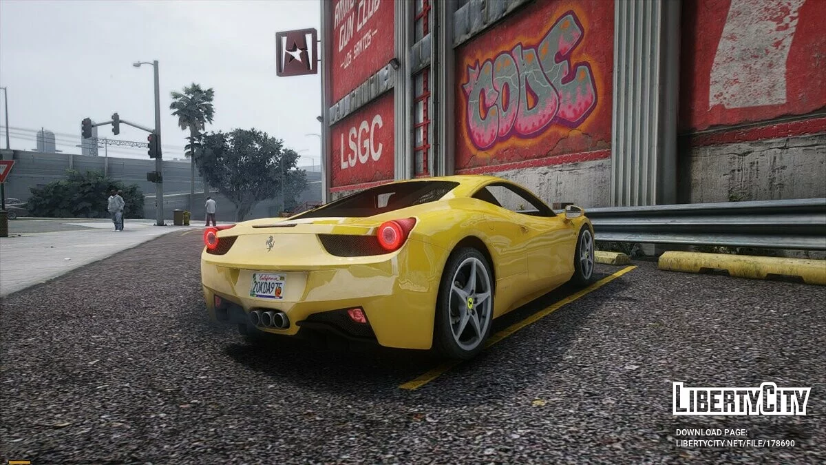 2010 Ferrari 458 Italia v1.1 / GTA 5