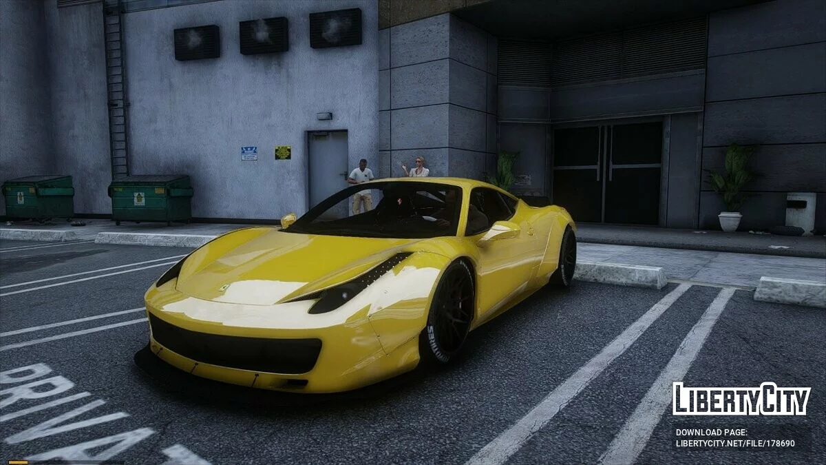 2010 Ferrari 458 Italia v1.1 / GTA 5