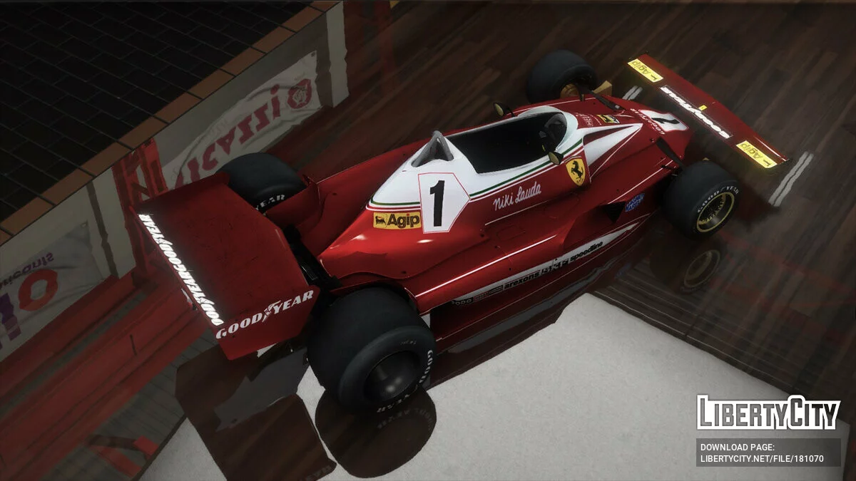 1975 Ferrari 312T2 [Ajout | FiveM | Livrée] 1.0 / GTA 5