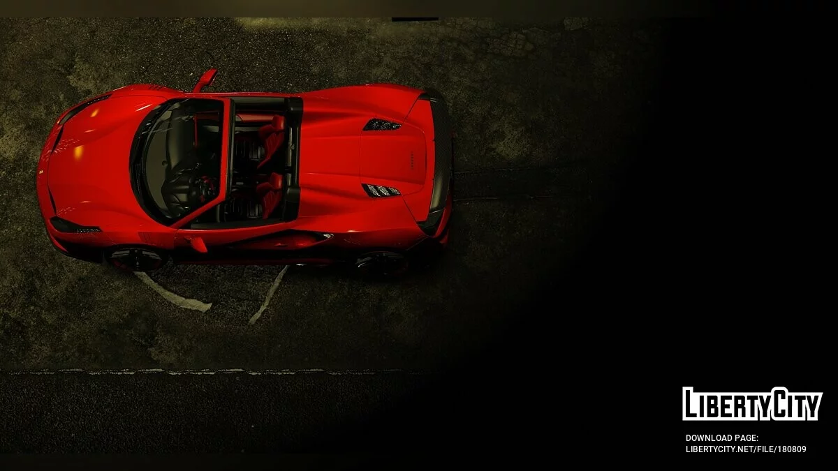 سيارة فيراري 488 جي تي بي سبايدر NOVITEC N-LARGO / جي تي أي 5