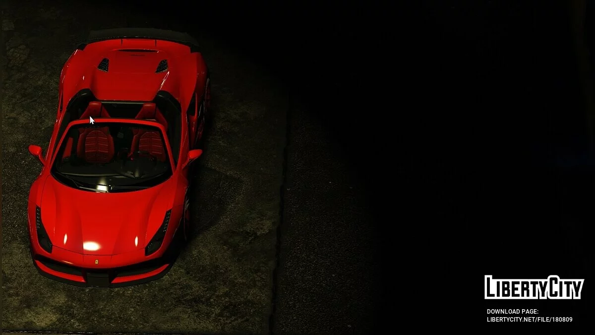 سيارة فيراري 488 جي تي بي سبايدر NOVITEC N-LARGO / جي تي أي 5