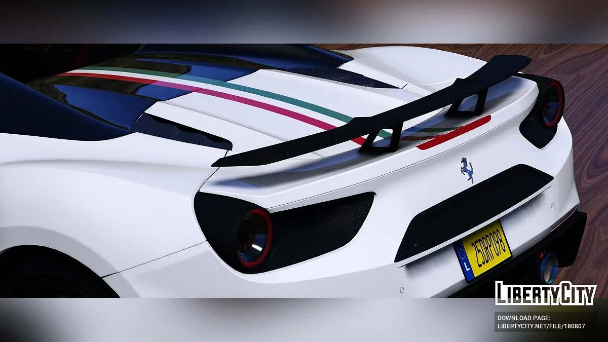 Ferrari 488 GTB Spider NOVITEC ROSSO / GTA 5