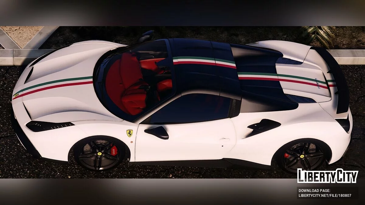 Ferrari 488 GTB Spider NOVITEC ROSSO / GTA 5
