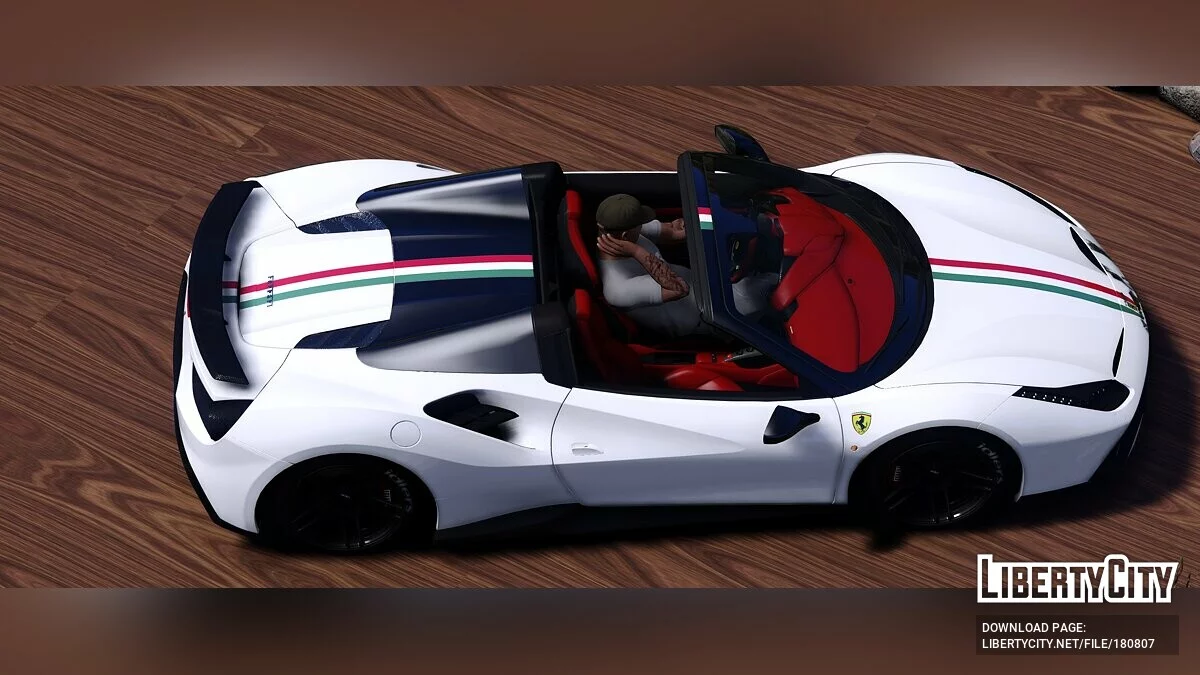 Ferrari 488 GTB Spider NOVITEC ROSSO / GTA 5